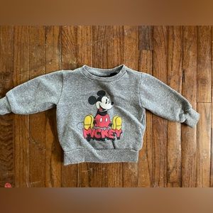 Mickey crewneck sweatshirt 18 months old